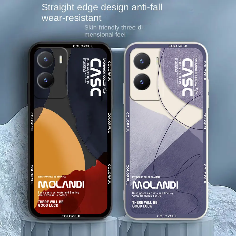 

Colorful World Phone Case For VIVO Y55S Y30 Y31 Y33S Y55 Y35 Y51S Y52S Y53S Y66 Y71T Y73S Y77 5G Y83 Y85 Y93 Z3 Z5X Case Shell