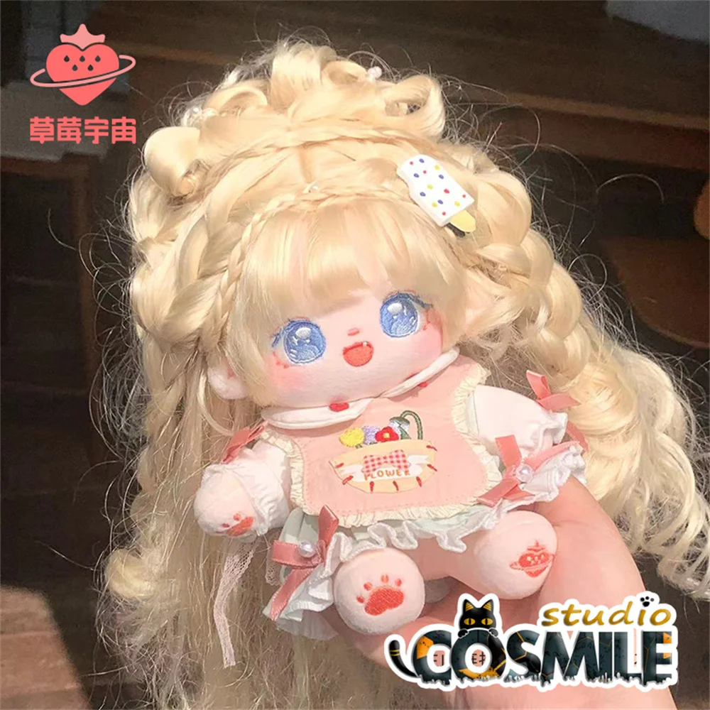 

No Attributes Mermaid Princess Hime Fairy Ranka Orchid Nikki Long Hair Wig Stuffed Plushie 20cm Soft Plush Toy Body Toy Sa CM