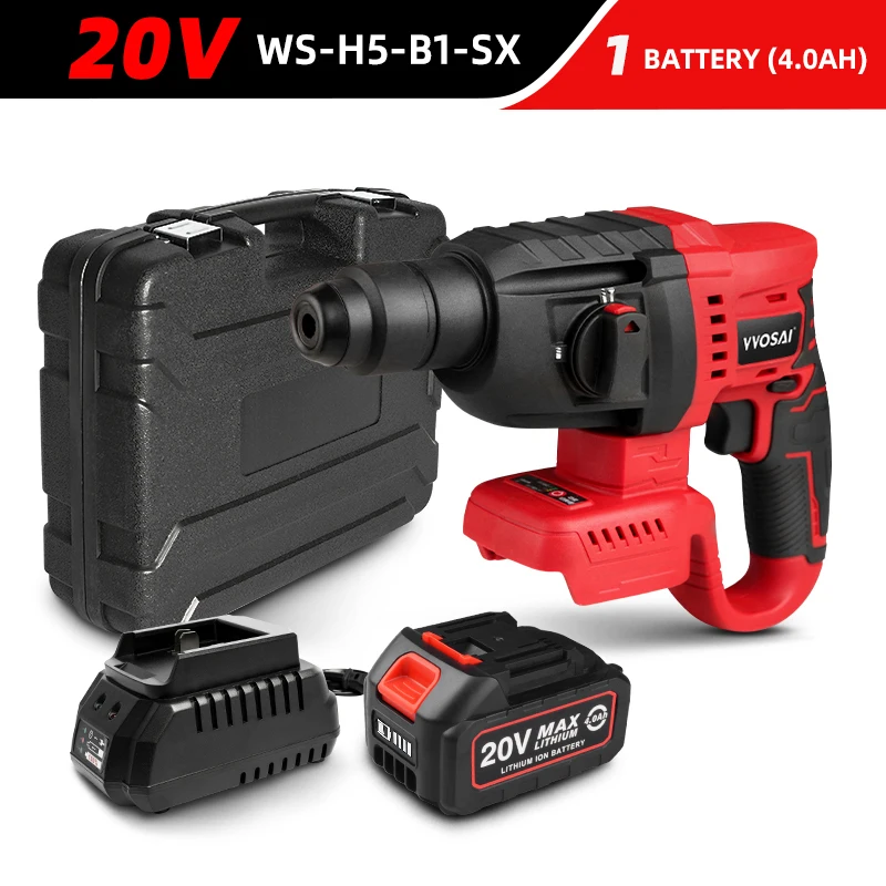

VVOSAI MT-Series 20В бесщёточный перфоратор