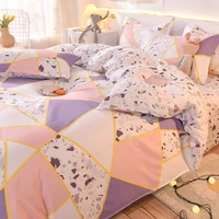 dazzling stone pattern youthful home textile duvet cover bed sheet pillow case single double queen king for home bedding set