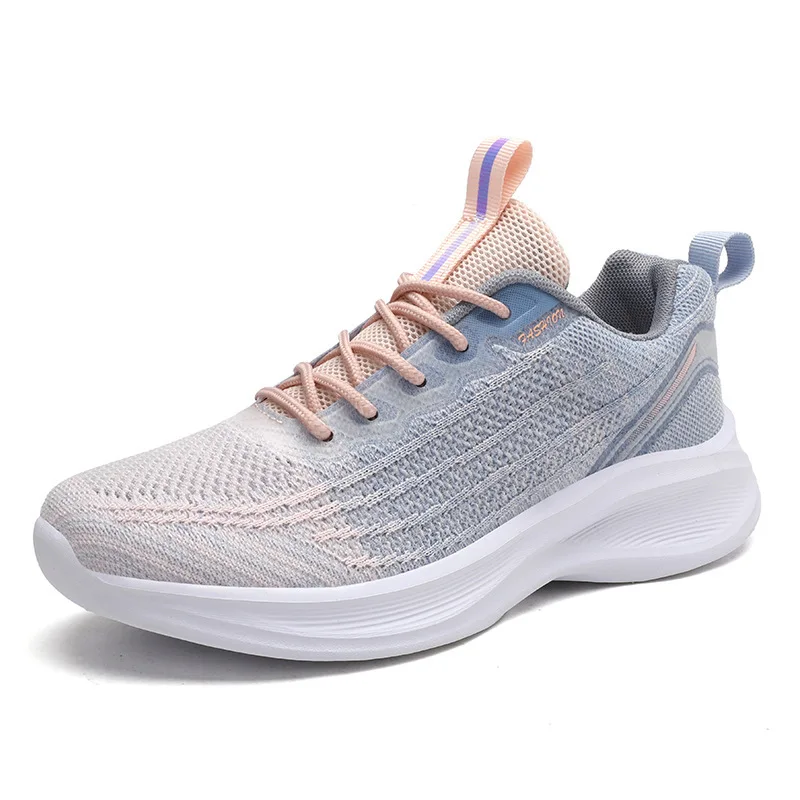 2023 Flying Weaver Women's Shoes Fashion Joker Korean Version of The Trend Casual Shoes Ladies Light Outdoor Running Sneakers