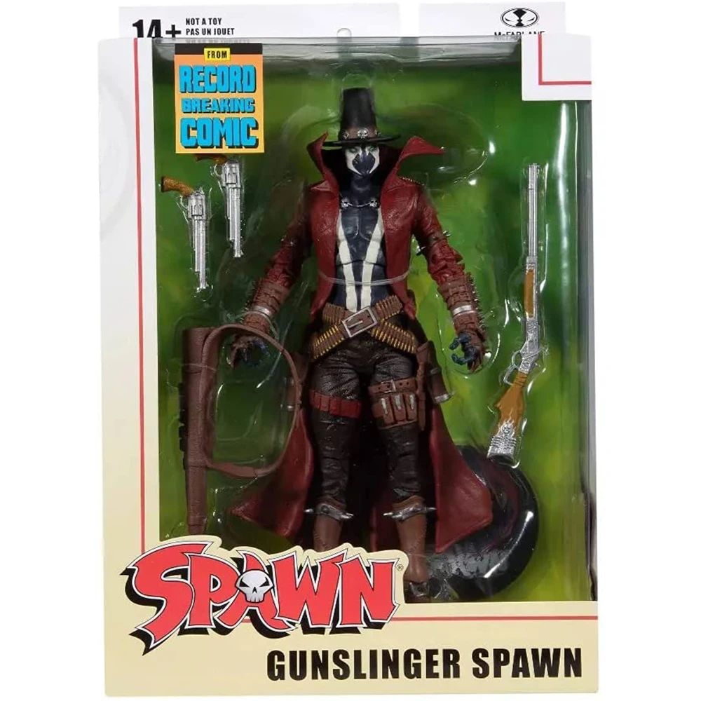

Оригинальная экшн-фигурка Mcfarlane Sparse Spawn Deluxe, 7 дюймов, фигурка Gunslinger, коллекционная фигурка, подарок для детей