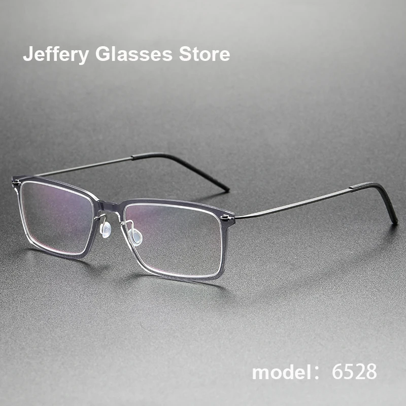 Мужские ультралегкие очки без винтов оправа для очков из ацетатного титана 6 2 г
