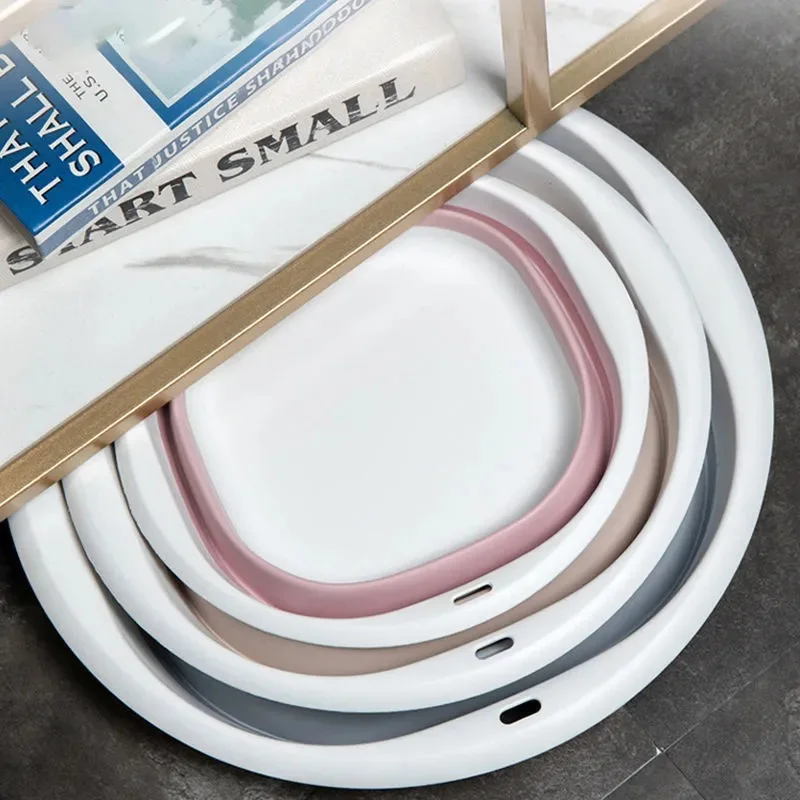 Купить Household Washbasin Portable Foldable Plastic Wash Basin