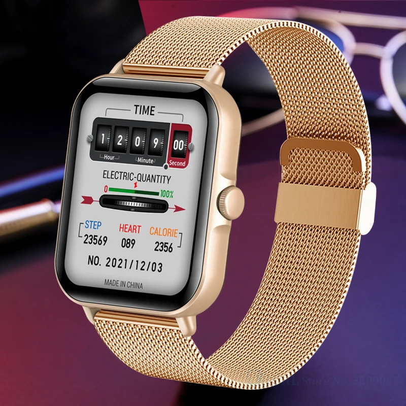 

Dial Call Smart Watch Women Men Smartwatch Fitness Bracelet Watch Sport Waterproof Bluetooth-compatible Android iOS Smart Clock