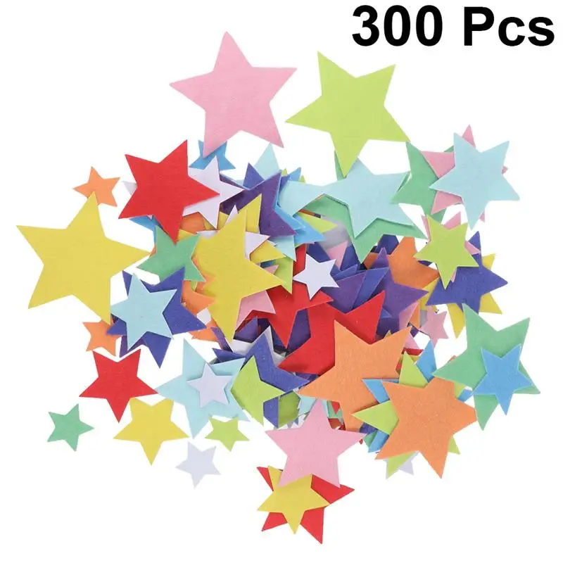 

2 упаковки наклеек с блестками и звездами, Настенный декор «сделай сам», красочная наклейка с пентаграммой, съемная настенная наклейка, накл...