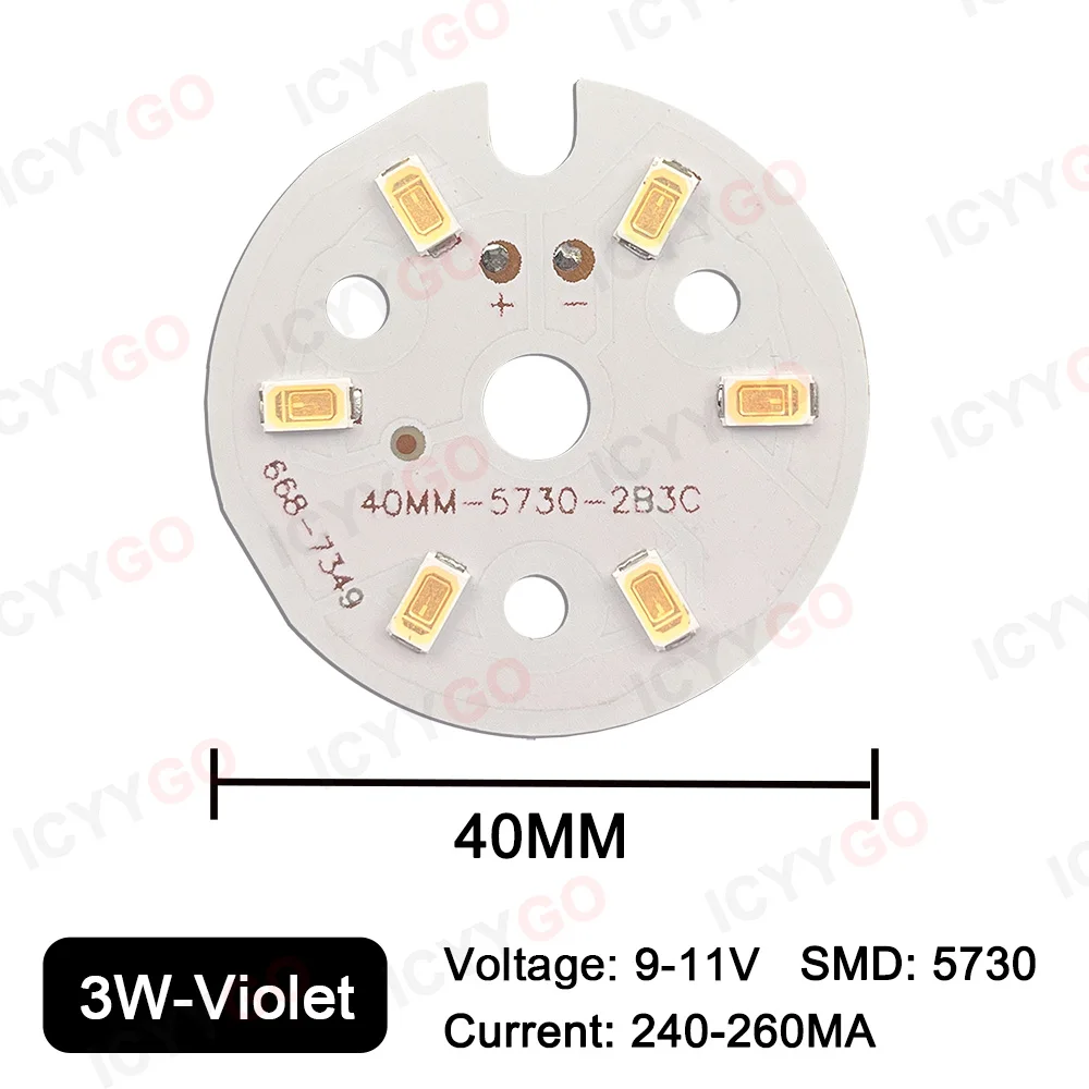 Светодиодный чип ICYYGO IC-3W-40MM 3 Вт