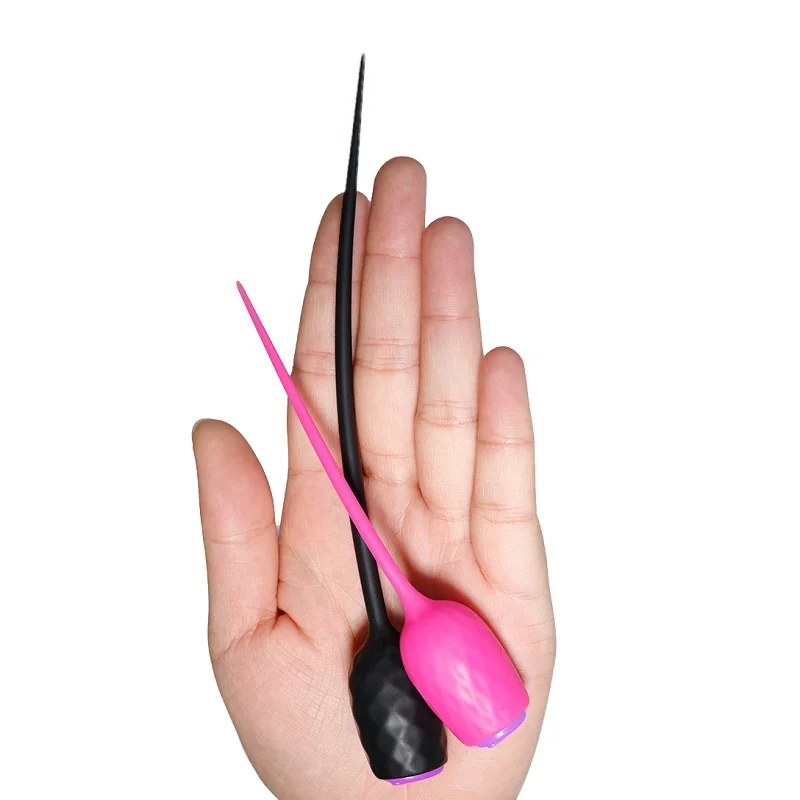 Уретральный вибратор катетер для пениса вибрирующее устройство интимные игры -