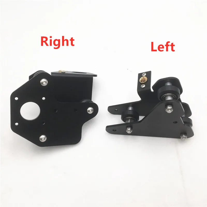 

1 шт. детали для 3D-принтера CR-10 S4/S5 X Axis кронштейн для крепления двигателя правая/левая X-ось передняя/задняя Монтажная пластина с колесами Т-об...