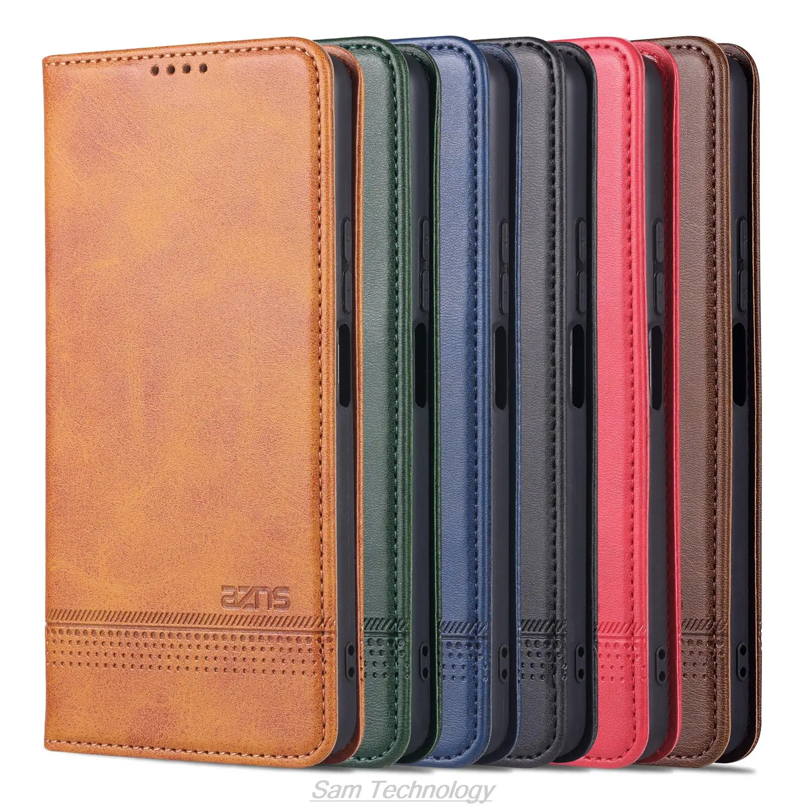 Роскошный кожаный чехол с магнитной адсорбцией для Xiaomi POCO F4 защитный откидной