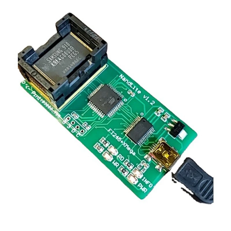 NAND FLASH Burner Nandlite Flash Memory Programmer Маршрутизатор для ЖК-телевизора Samsung Spansion Toshiba Winbond Hynix