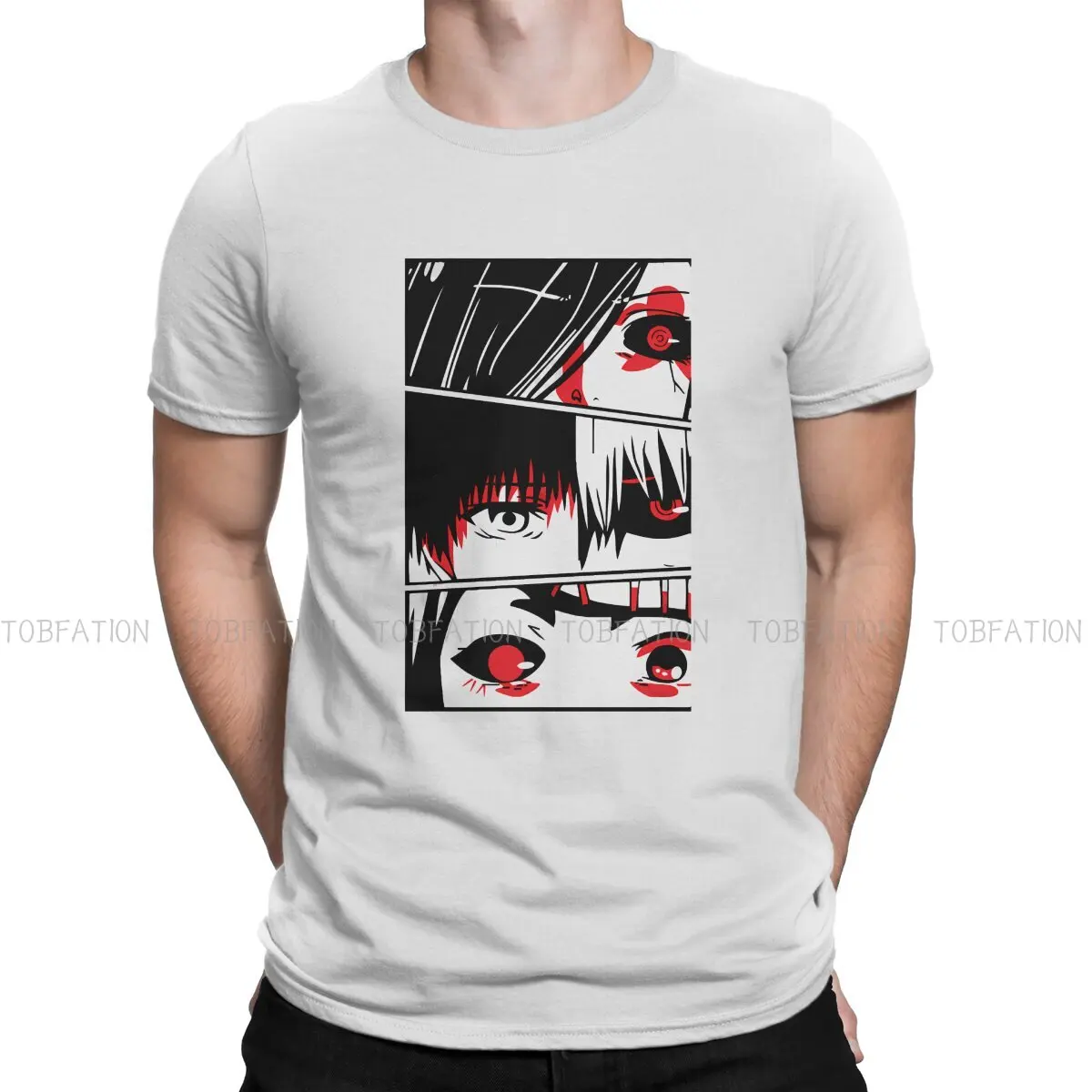 

Tokyo Ghoul Anime Original TShirts Retro Personalize Homme T Shirt Funny Clothing 6XL