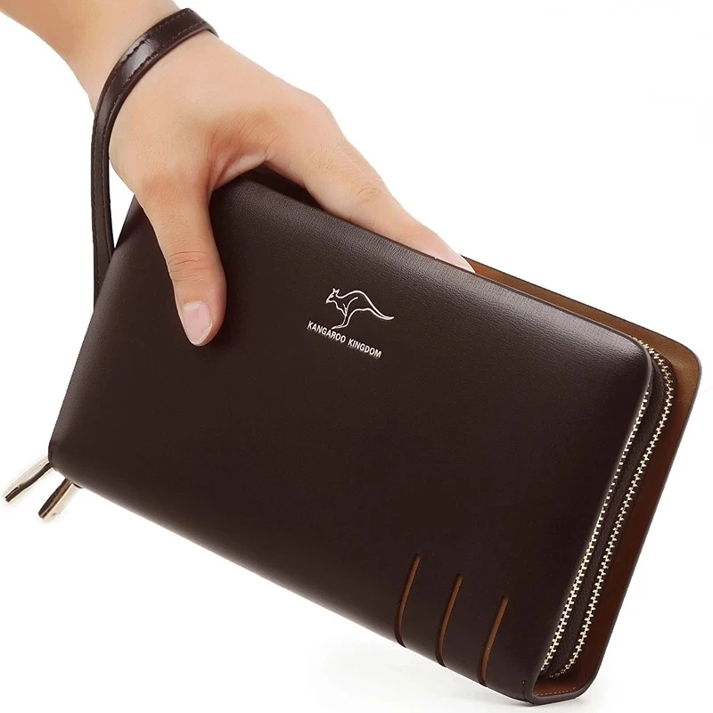 

Men's Wallet Clutch Bag Billeteras Para Hombre Mens Wallet Man Purse Leather Genuine Luxury Carteira Masculina Couro 2022