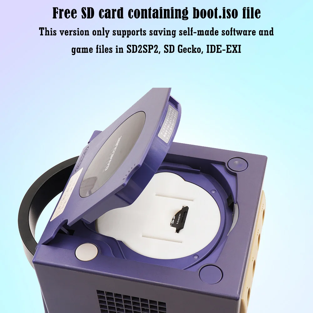 Адаптер для игровой консоли Nintendo GameCube NGC устройство чтения TF-карт 3D печать