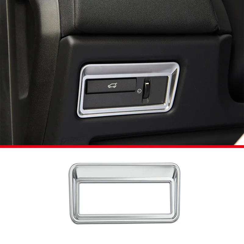 

ABS Chrome для Land Rover Range Rover Evoque 2011-2018 салон автомобиля консоль переключения передач декоративная крышка наклейки аксессуары