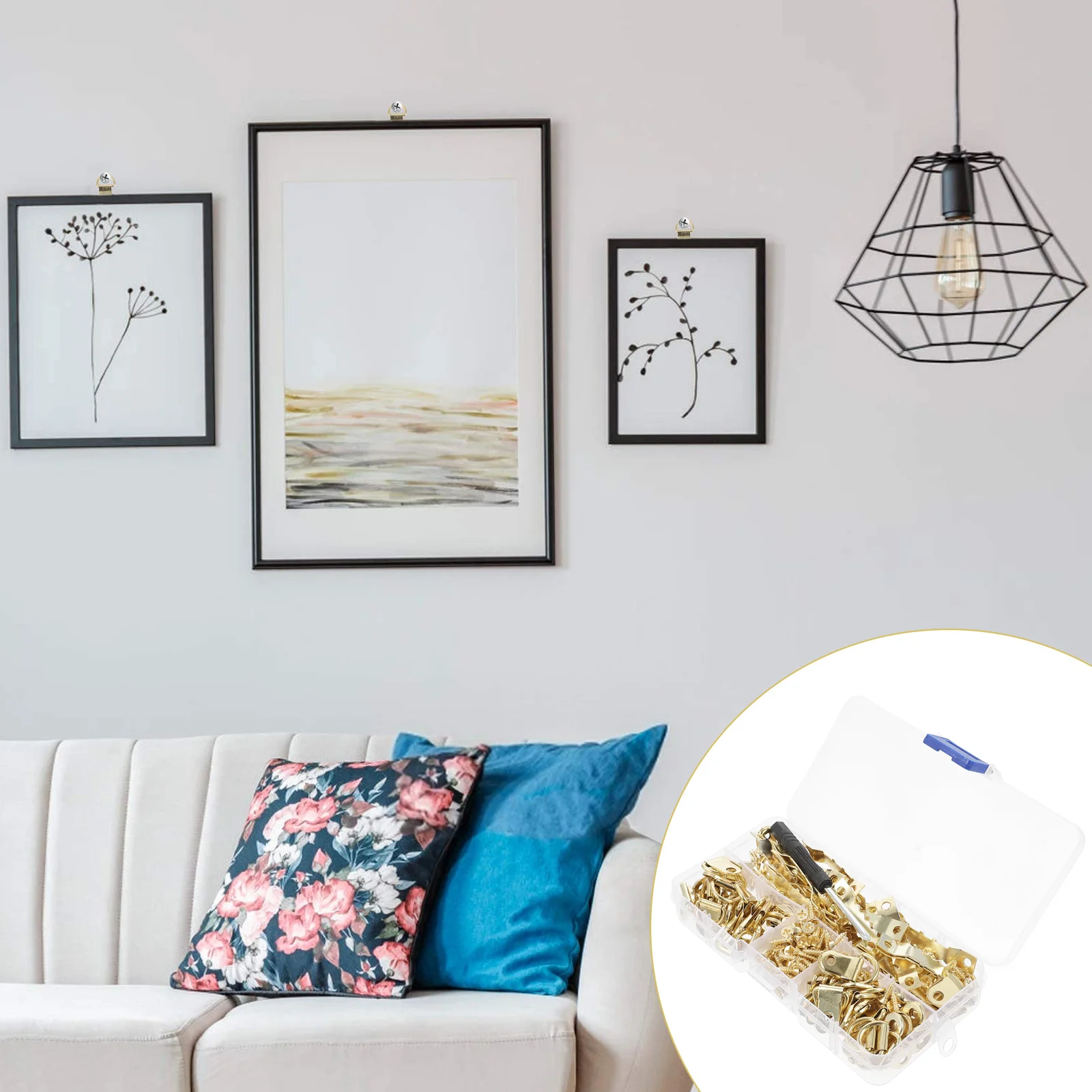 

Photo Frame Accessories Picture Hanging Kit Fastener Fixing Part Hanger for Towel Hangers