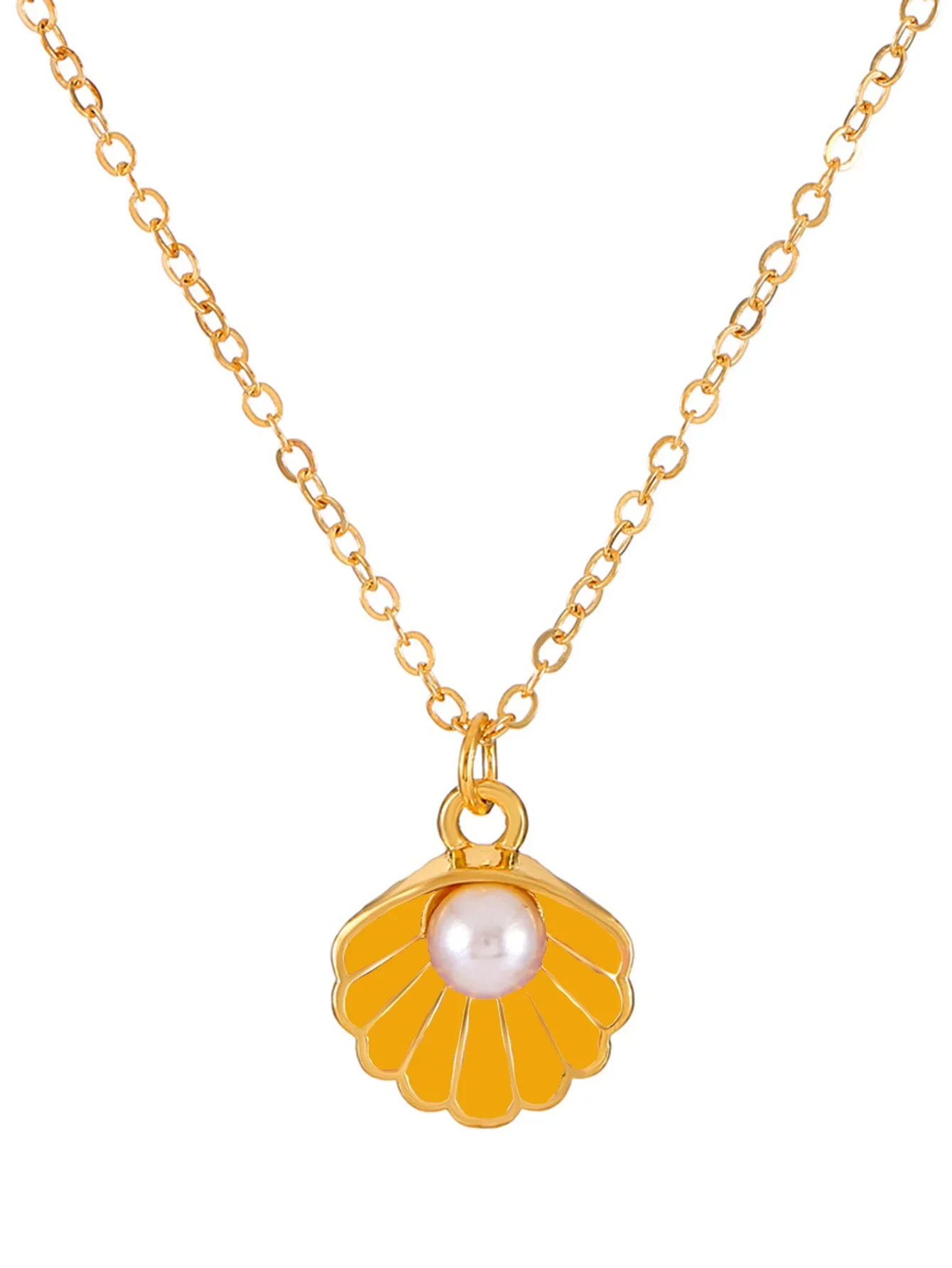 Пляжное ожерелье с ракушкой