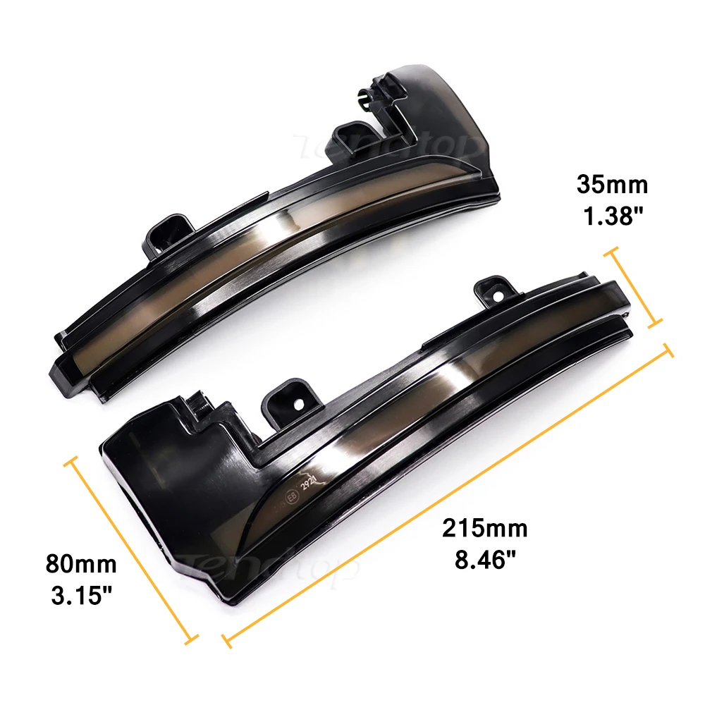 Динамический индикатор светодиодный поворотник стримерная лампа крылья боковое