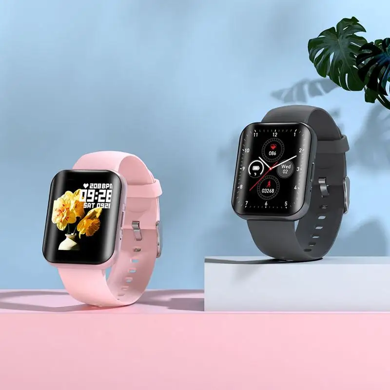 

Smart Watch ForAndroid Blue Tooth 5.0 Multilingual Smart Watch Smartwatch With Heart Rate Fitness Tracker Daily Activity
