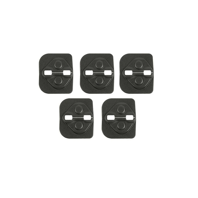 

Door Lock Cover Buckle Decor Trim Protector for Ford F150 2009 2010 2011 2012 2013 2014, Black 5PCS
