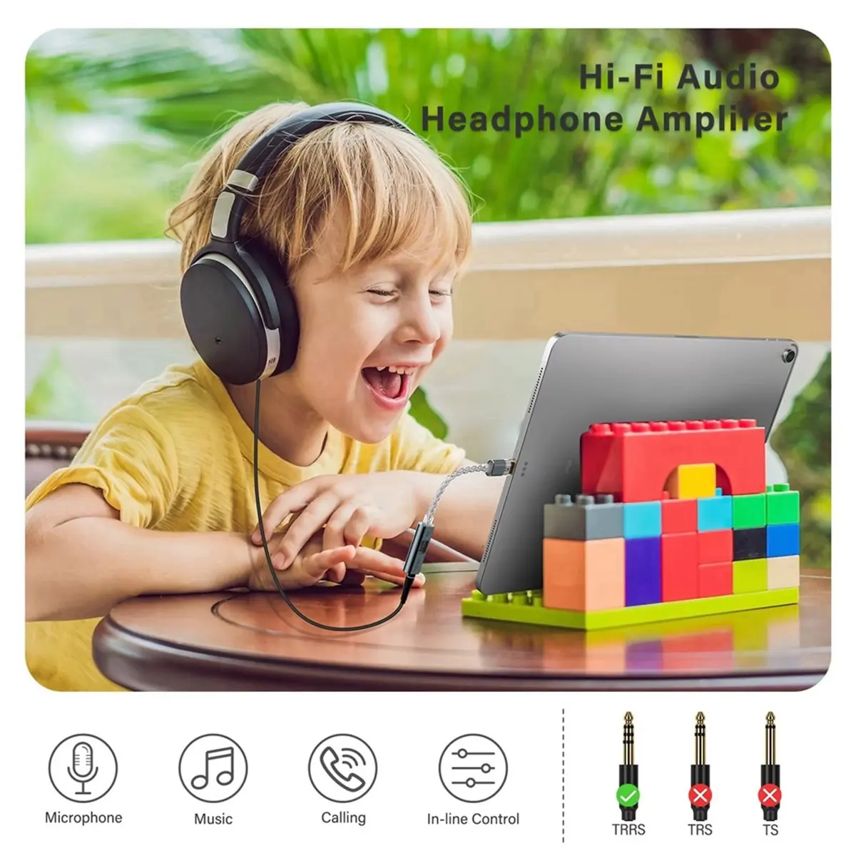 Фото Можно приобрести USB-C адаптер-усилитель звука с разъемом 3,5 мм, DAC Type-C, Hi-Fi стерео, для наушников, AUX-конвертер CX31993 MAX97220 B №4