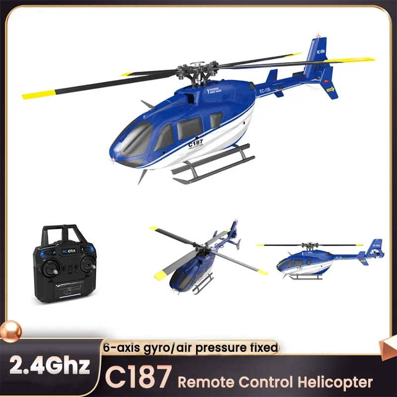 Хит продаж Радиоуправляемый вертолет C187 EC135 2 4 ГГц канала 6-осевой гироскоп модель