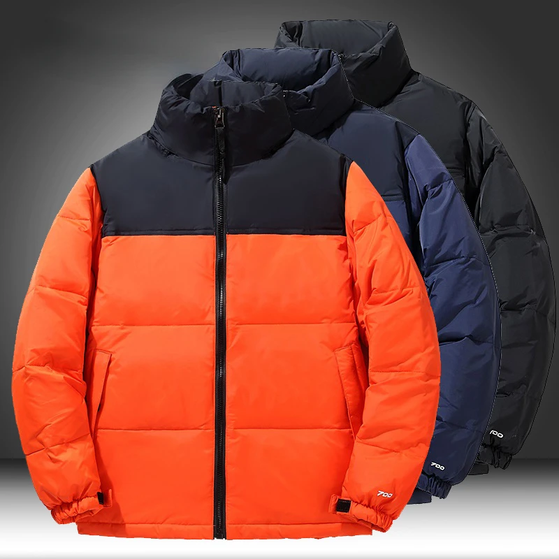 2023NEW Down Jacket Men Thick Warm Winter Parka Fleece Hooded 2022 Winter Jacket Coat Military Cargo Jackets Overcoat Streetwear