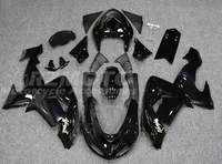 4gifts new abs whole fairings kit fit for kawasaki ninja zx10r 2006 2007 06 07 10r zx 10r body set black glossy