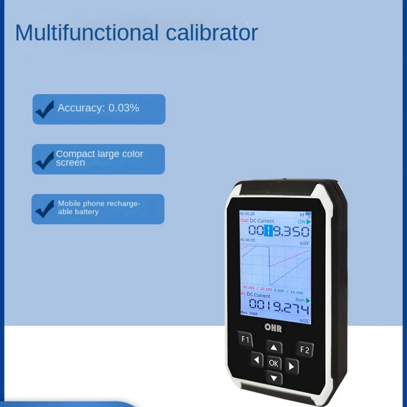 

Portable Signal Generator Multi-Function Signal Source Current Voltage Millivolt Resistance Galvanic Signal C00