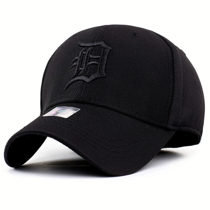 

New Arrival Men Baseball Cap Quick Dry Outdoor Sports Summer Sun Visor Snapback Hip Hop Embroidery 58cm Elastic Dad Hats MZ0404