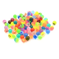 10pcslot mixed bouncing ball child kid elastic rubber ball water float ball toys children kids pinball bouncy toys