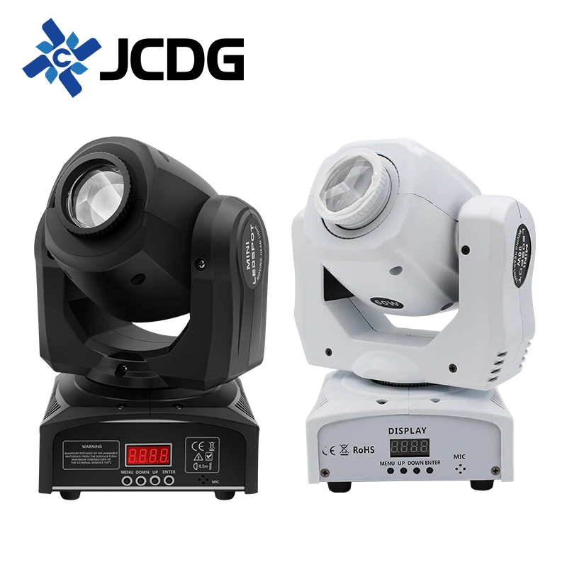 

JCDG LED Moving Heading Lights Spot 10W/30W/60W/90W With Threer-Prism For Dj Equipment Bar Light KTV Bar Stage Lighting Effect