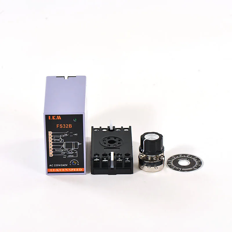 

Однофазный регулятор скорости двигателя LKM 220 В переменного тока, контроллер скорости двигателя US-52, бесступенчатый регулятор скорости двиг...