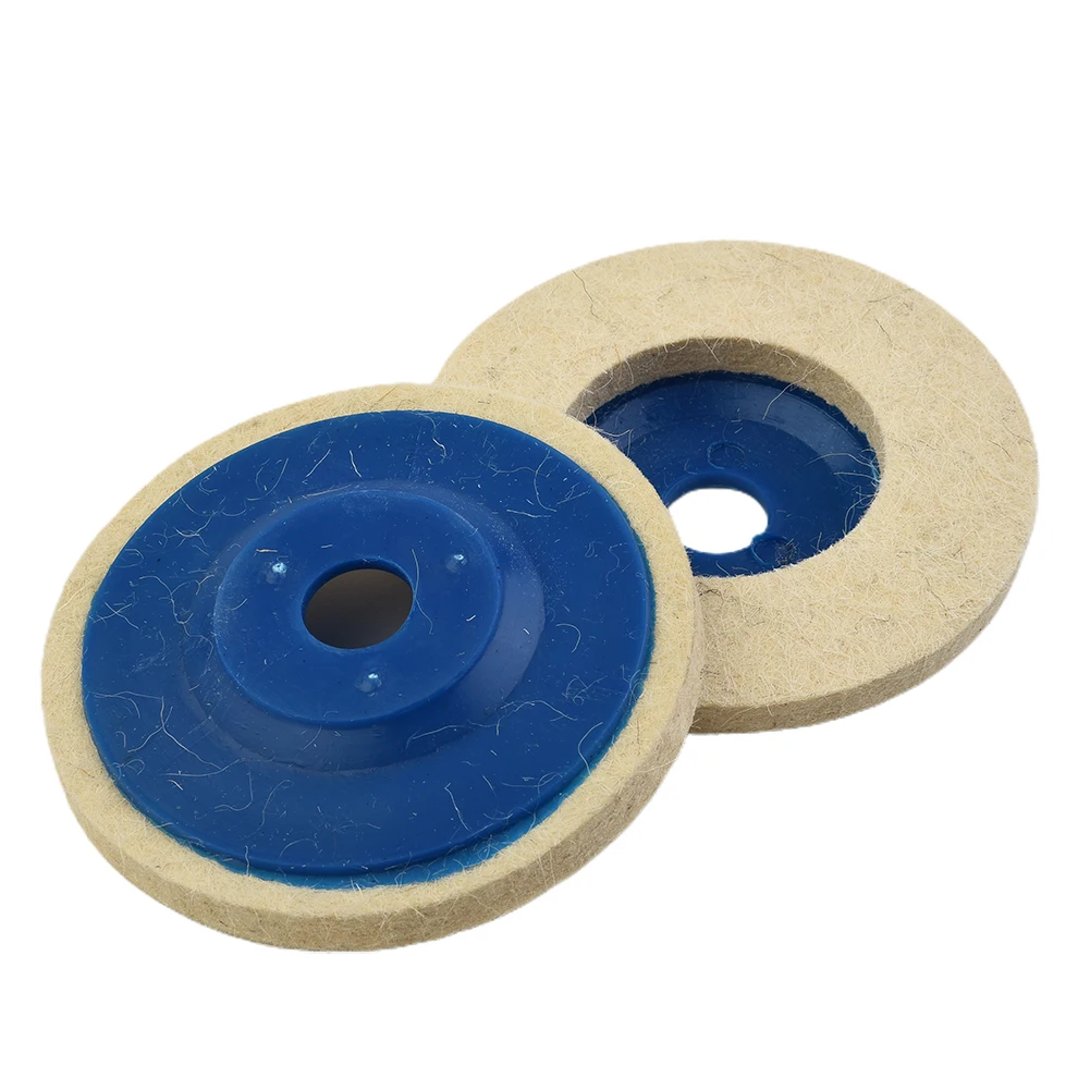 

4 Inch Polishing Wheel Felt Disc For 100 Angle Grinder Grinding Stainless steel Buffers Polishers 3x High quality