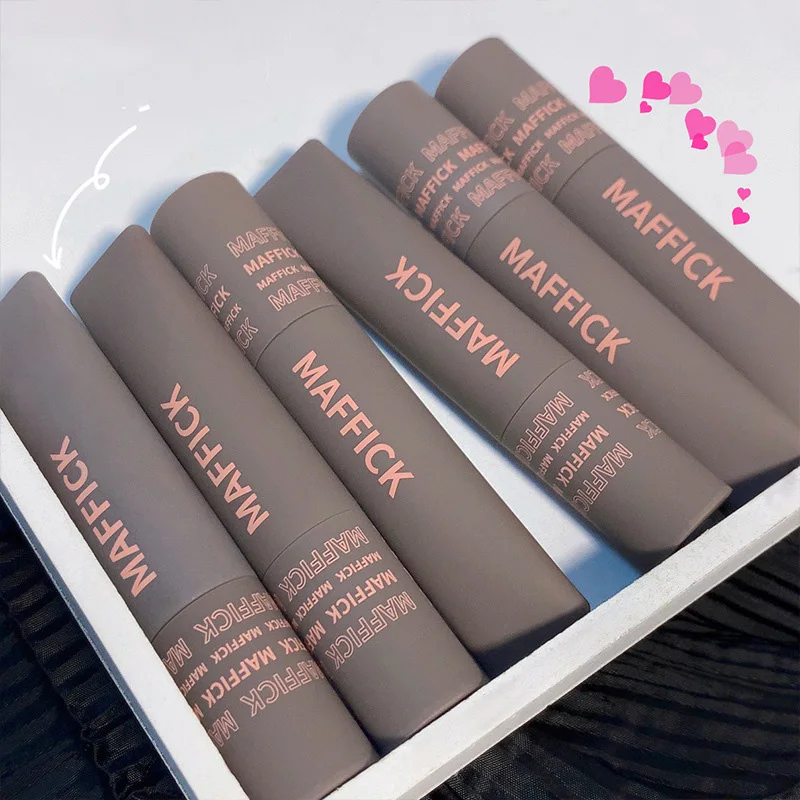 Отбеливающий цветной Блеск для губ грязь бархатный матовый стойкий блеск