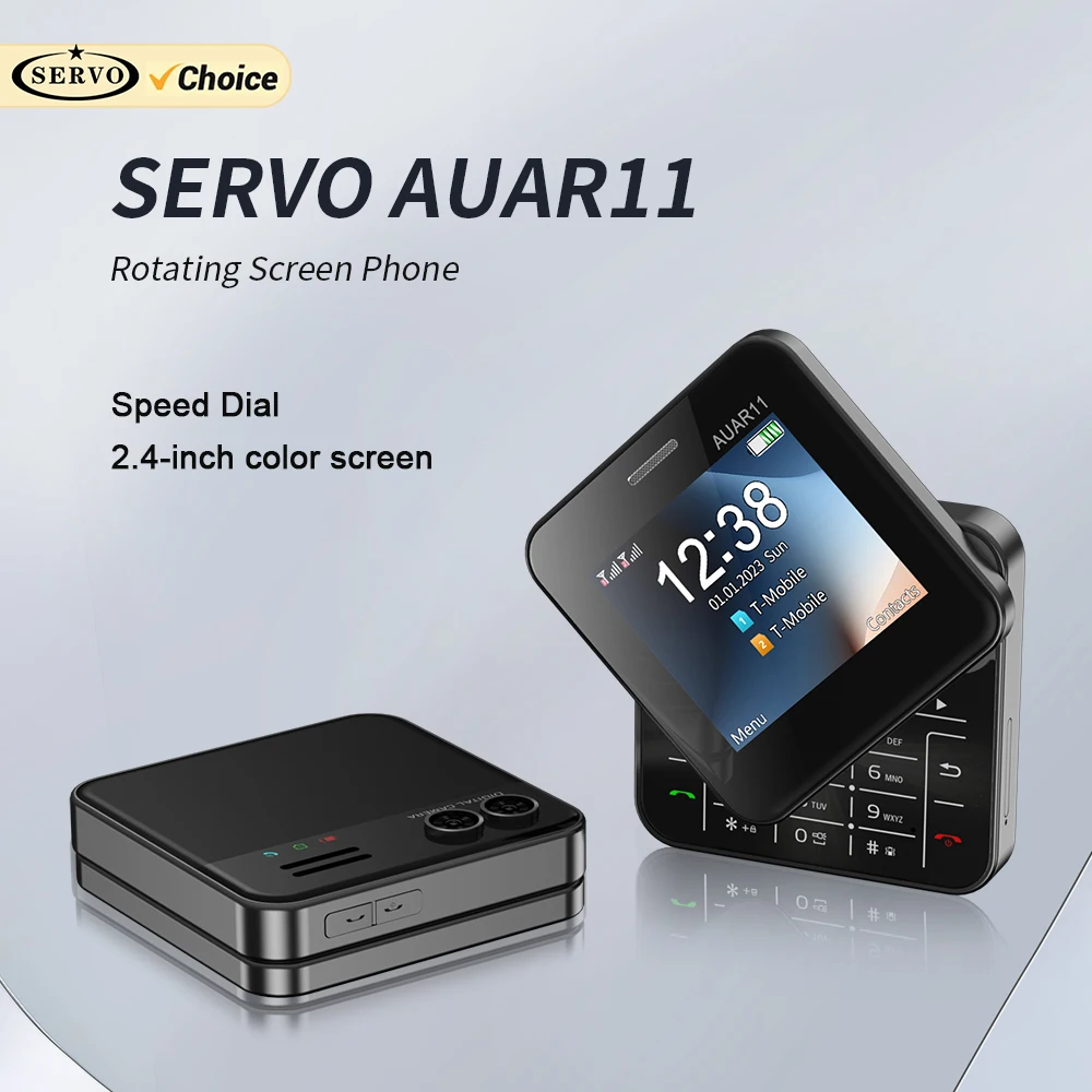 Оригинальный раздвижной телефон SERVO AUAR11, боковой раздвижной экран ...