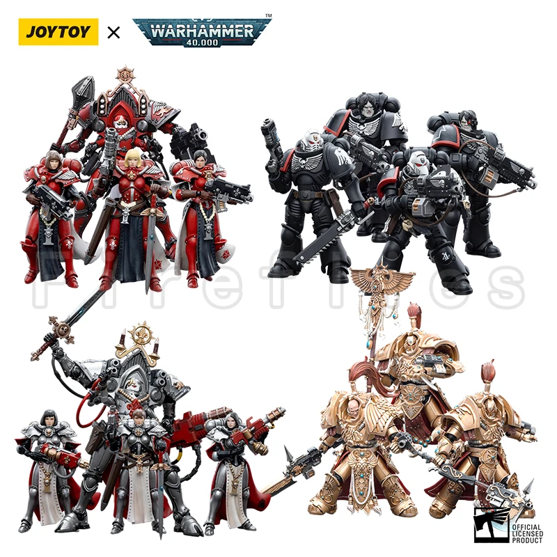 

[Pre-Order]1/18 JOYTOY Action Figure Fists Heavy Intercessors Blood Angels Veteran Castellan Anime Model For Gift Free Shipping