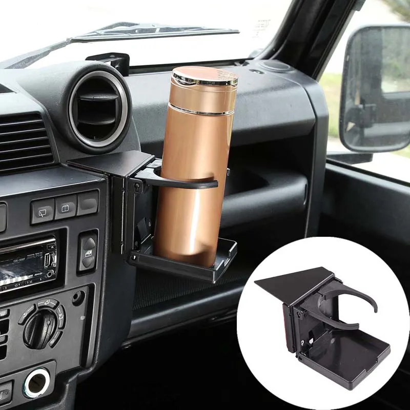 

For Land Rover Defender 2004 -2019 Car Air Vent Outlet Beverage Cup Drink Water Bottle Clip -Ons Holder Stand Interior Accessori