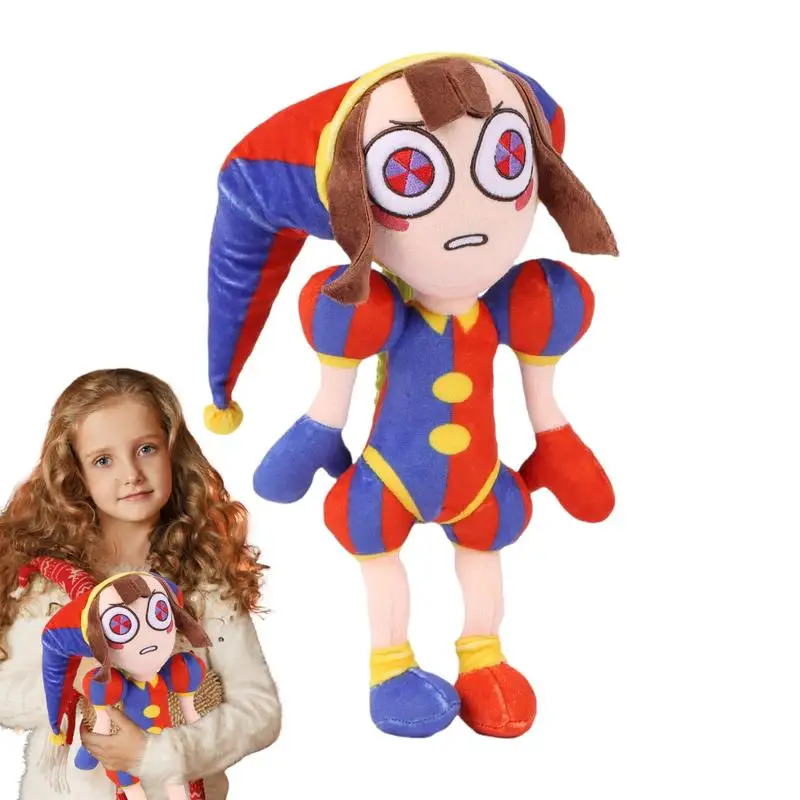 

Цифровая цирковая кукла клоуна, плюшевая кукла, детские игрушки, аниме, театральные клоуны, кукла, подушка, мягкая игрушка, детские подарки на день рождения и Рождество