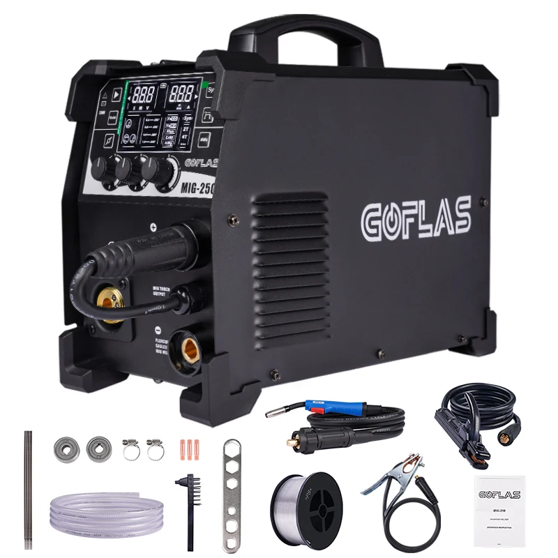 

5KG Semi-automatic Welding Machine MMA/Flux MIG/ GAS MIG/ LIFT TIG 4 In 1 Mig Welder For 5KG Self-shielded Flux Cored equipment