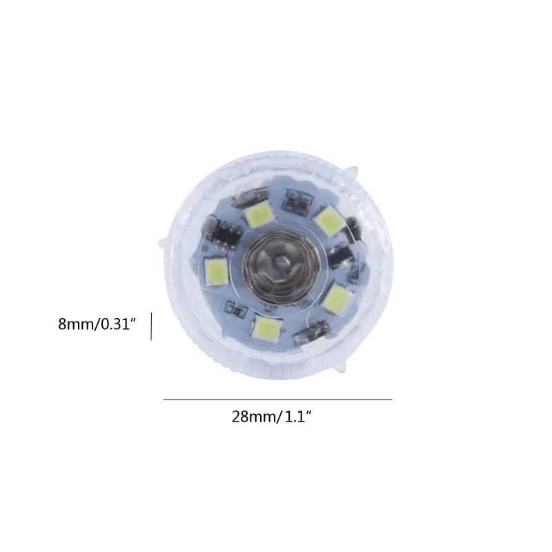 

LED Touch Switch Light Mini Auto Ambient Lamp Upgraded Car Interior Lighting Bulb with Double-sided Tape