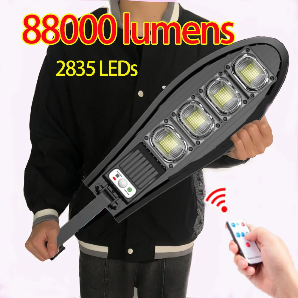 

Новейшая 3500 Вт наружная солнечная светодиодная лампа 3 режима 2000 Вт высокой мощности солнечная лампа водостойкая PIR датчик движения солнечный сад уличный фонарь