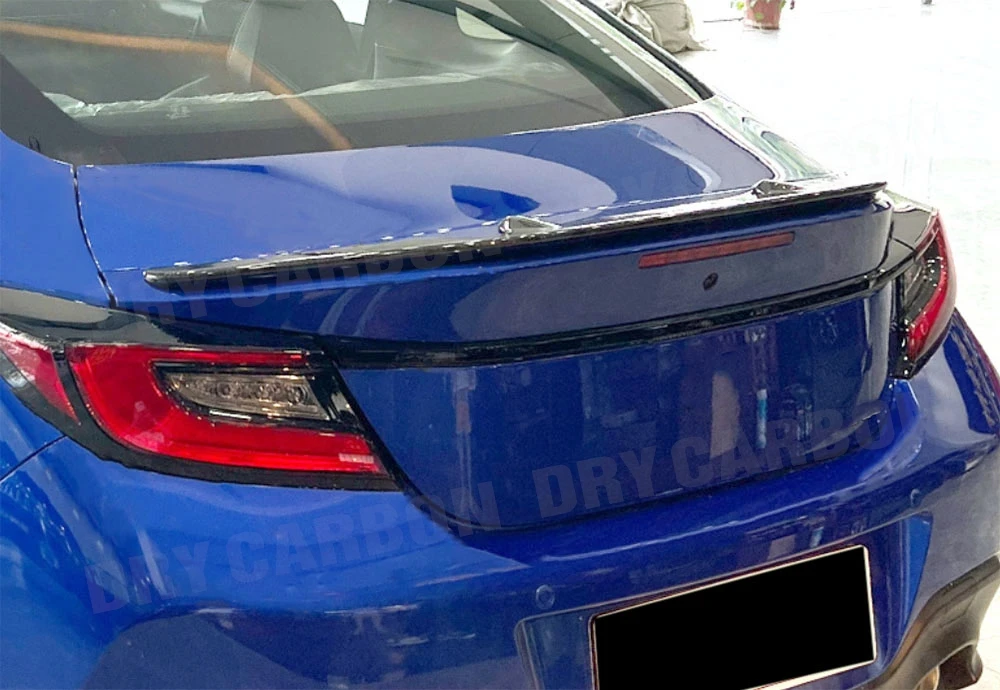 Фото Карбоновое заднее антикрыло на крышку багажника для Toyota GR86 ZN8 и Subaru BRZ ZD8, спойлер, внешние аксессуары и запчасти для автомобиля №5
