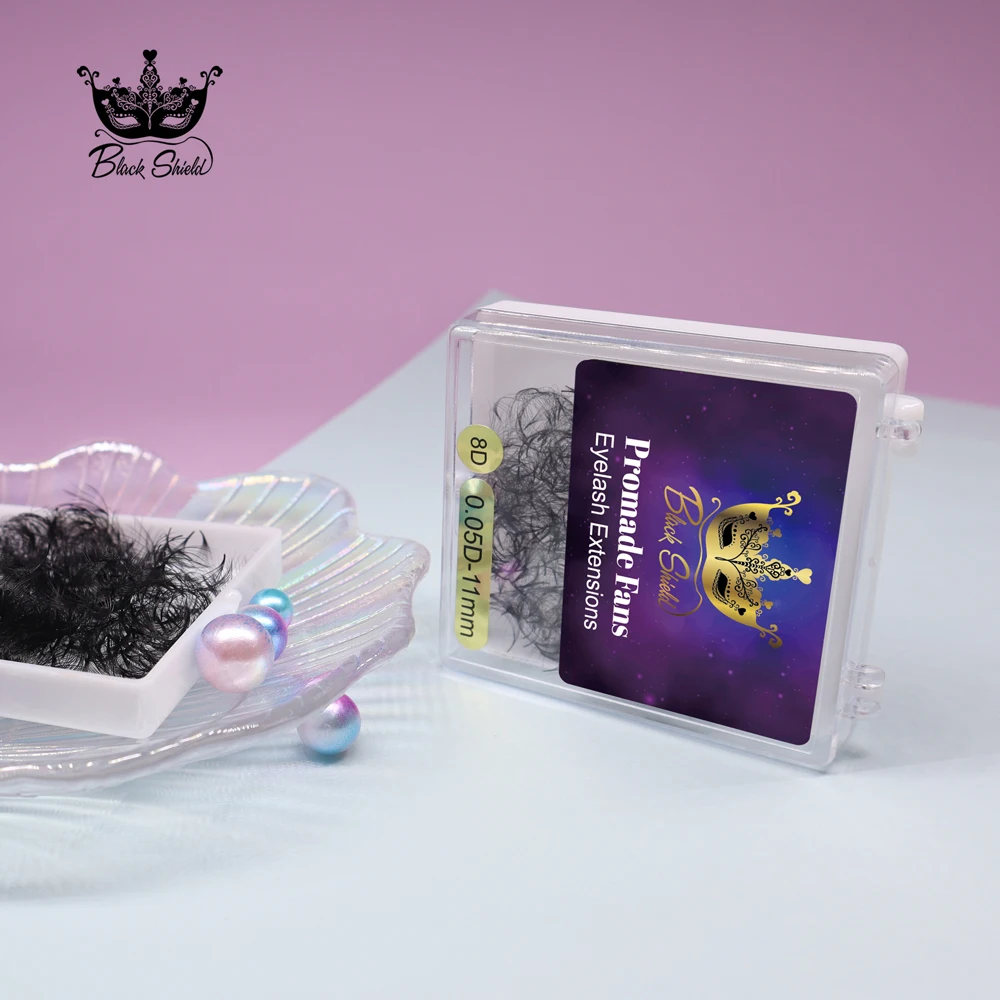 Накладные ресницы длина 0.07D цвет в ассортименте