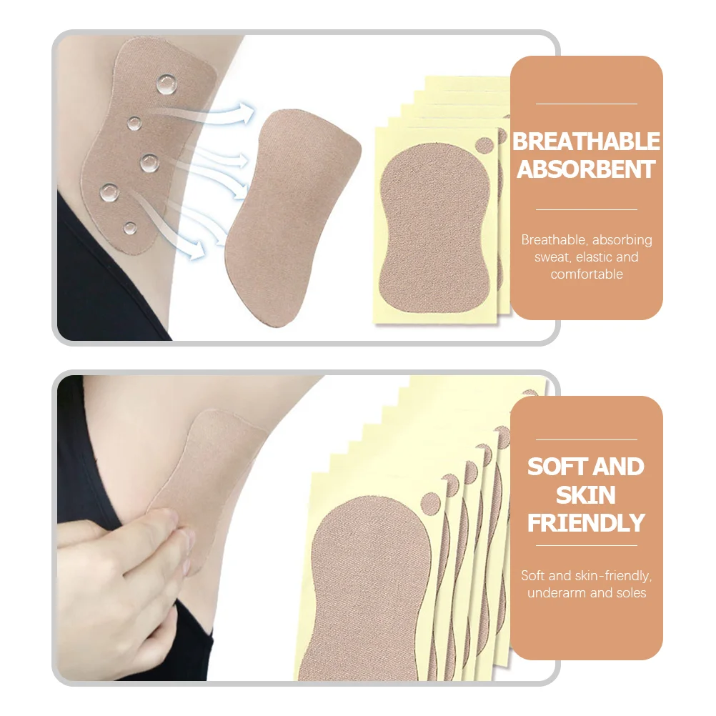 Летняя рубашка для женщин блузки впитывающие пот наклейки под мышками мужские