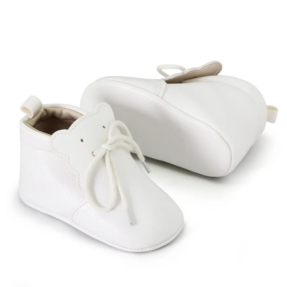 Toddler girl shoes 0-18m newborn baby girl shoes fashion casual pu leather shoes for baby girl cotton soft sole baby cribs shoes images - 6