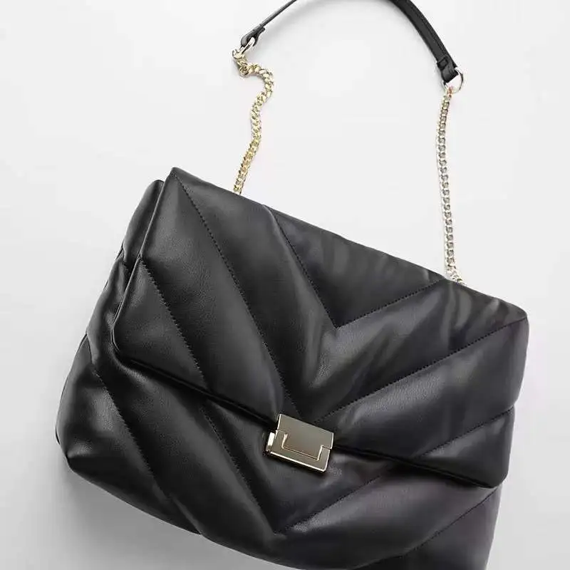 

New ladies trendy rhombus bag small fragrance chain bag shoulder messenger bag