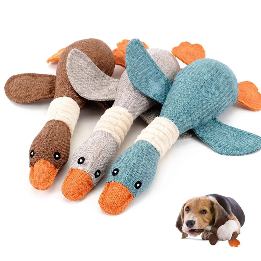 

Dog Squeak Toys Wild Goose Sounds Toy Cleaning Teeth Puppy Dogs Chew Supplies Training Voice Household Pet Dog Toys Accessories