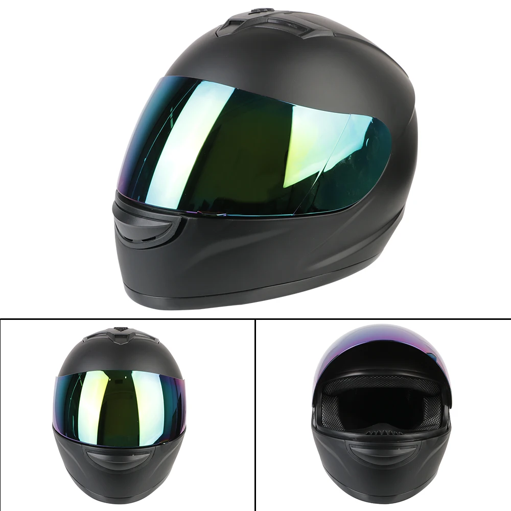 

Motorcycle Helmet 57-58cm Full Face Safety Modular Casque Interior Visor Offroad Racing Moto Motocross Pit Dirt Bike Accessories