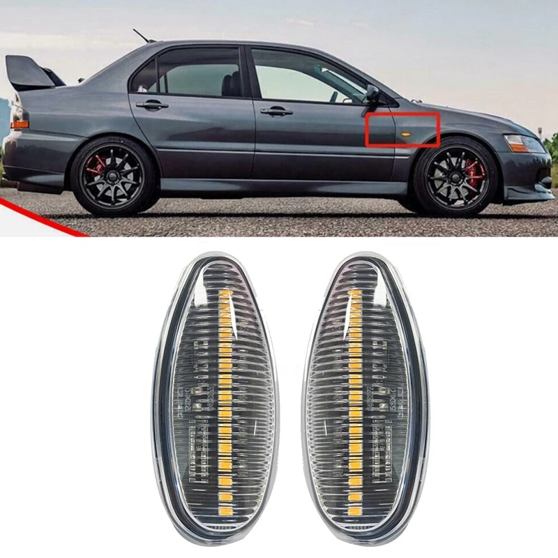 Автомобильные светодиодные передние боковые габаритные огни указатель поворота